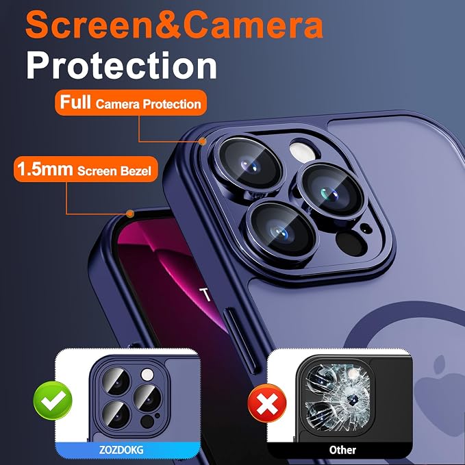 for iPhone 15 Pro Case with Privacy Screen Protector and Camera Protection - Image 6