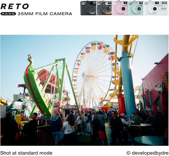 RETO PANO 35mm Film Camera - 22mm Wide Lens - Image 6
