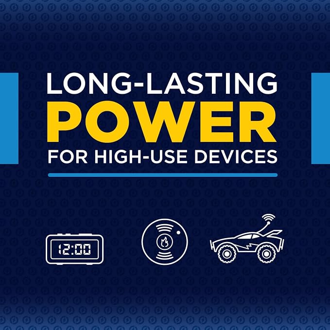 Rayovac High Energy 9V Batteries, Alkaline 9 Volt Batteries - Image 3
