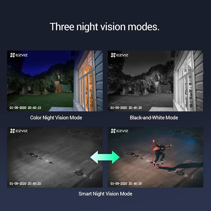 EZVIZ 360° Security Camera Outdoor, WiFi Camera - Image 6