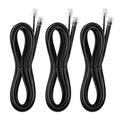 Vthahaby 10 FT - 3Pack RJ12 Phone Cable 6P6C, Male to Male Straight Wired by Unknown