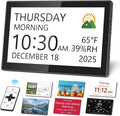 Mesqool 10.1" Dementia Clock for Seniors by Mesqool