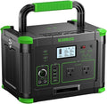 Portable Power Station 500W (Peak 1000W), 519Wh Solar Generator with 2x110V AC Outlets & USB-C PD 60W, 10-Port Power Bank with Wireless Charger for Outdoor Camping, RV Trips, and Home Emergency Backup by GRECELLPOWERSTATION