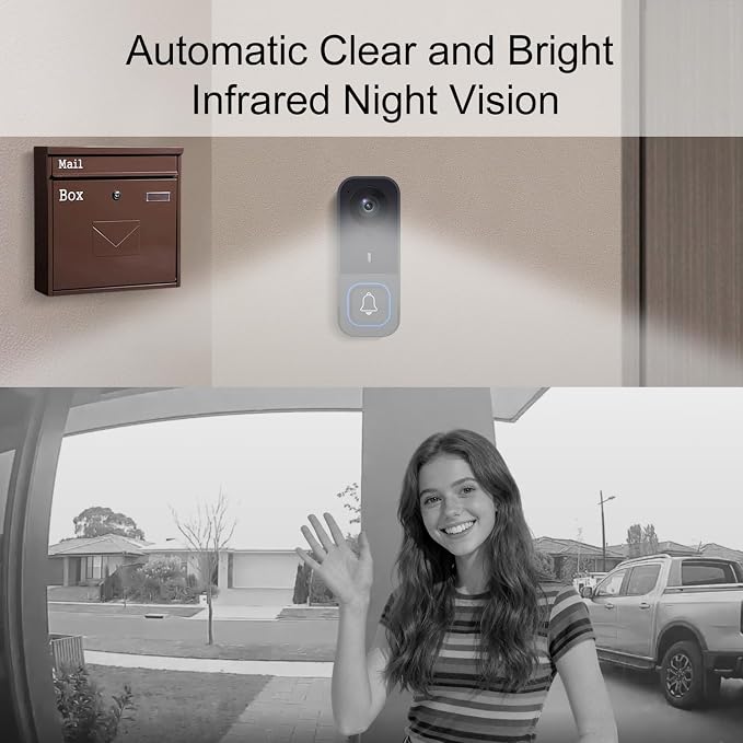 BOKKY Wireless HD Video Doorbell - Image 8