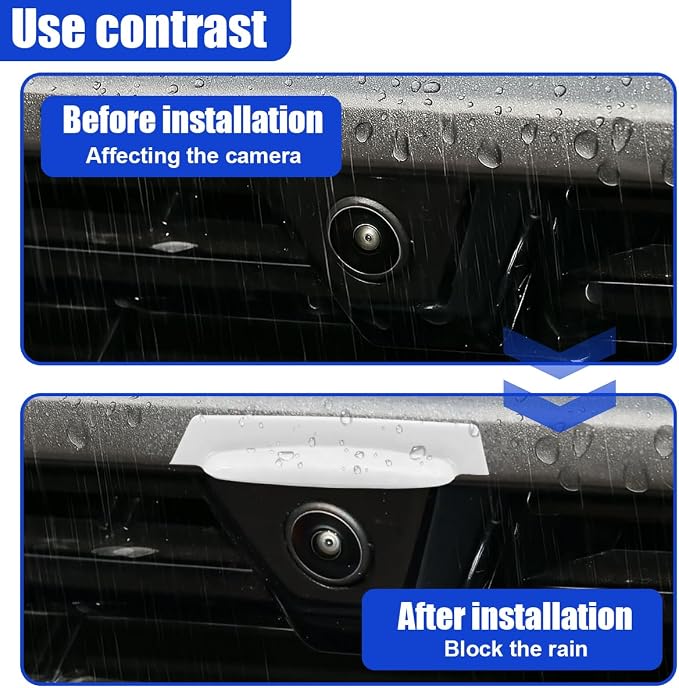 Car Rear View Backup Camera Cover, Automotive Backup Camera Anti-Rain - Image 4