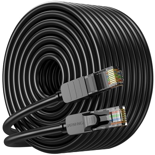Cat 6 Ethernet Cable 125 ft, Indoor/Outdoor 26AWG UTP High Speed 10Gbps by Unknown