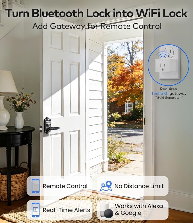 TEEHO TE019 Smart Keypad Door Lock - Image 5