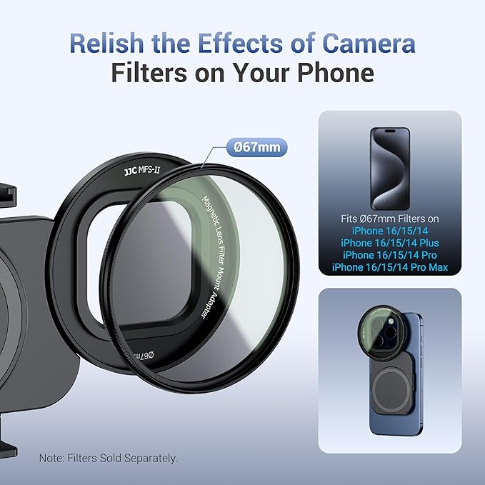67mm ND Filter, Magnetic Lens Filter Adapter - Image 9
