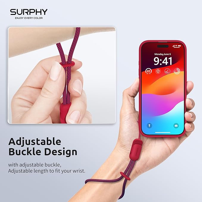 SURPHY 2 Pack Phone Lanyard for Cellphone Case, Phone Wrist Strap for Case - Image 2