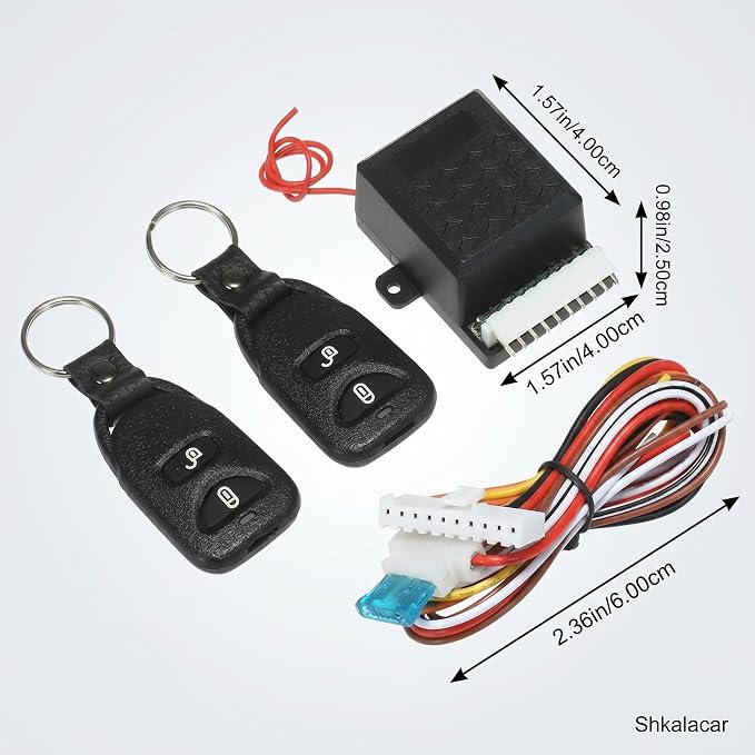 Shkalacar 12V Universal Car Auto Remote Central Kit, Door Locking Vehicle - Image 9