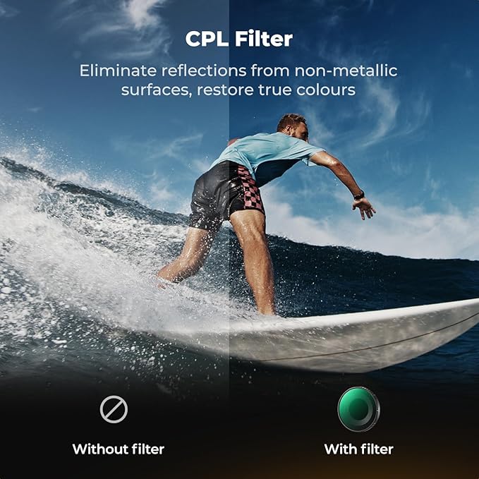 K&F CONCEPT 6Pack HD Filter Kit Compatible - Image 5