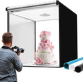 48"x48"x40" Large Photo Studio Light Box Photography, 4 Light LED Panels by Hongbang