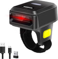 Portable Ring Bluetooth Barcode Scanner Wireless 2.4Ghz &USB Wired 3 in 1 by ProfessionalBarcodeScanner