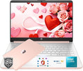 HP New Everyday Laptop • 2026 Edition • Microsoft Office 365 Included • Intel N150 CPU • 128GB SSD • Copilot AI • Long Battery Life • Windows 11 • Rose Gold by Unknown