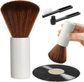 Ziliny 3 Pcs Vinyl Record Cleaning Brush Wooden Anti Static Dust Record Vinyl by Ziliny
