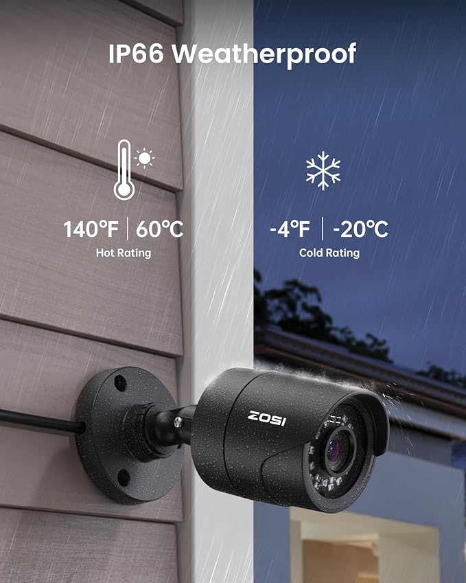 ZOSI 5MP 3K Lite CCTV Security Camera System - Image 4