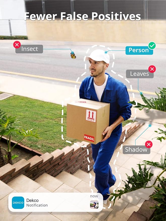 DEKCO 2 Pack Outdoor Security Camera - Image 4
