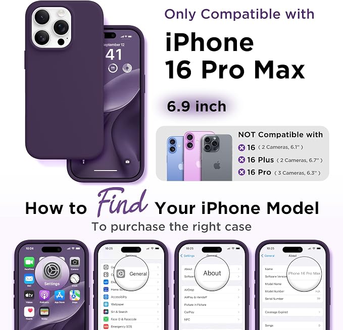 GolbinBox Magnetic for iPhone 16 Pro Max Case, Compatible - Image 2