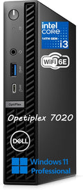 Dell OptiPlex MFF 7000 Mini Desktop Computer 16GB DDR5 RAM, 256GB PCIe SSD | Compact for Office & Workspace, 2026 Copilot AI, WiFi 6E, Triple Monitor Support, Windows 11 Pro by Dell