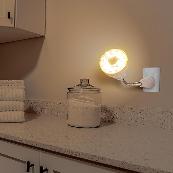Yahenda 3 Pack Motion Activated LED Night Light Plug in Smart Dusk Dawn Sensor - Image 5