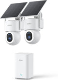 aosu SolarCam D1 Max 2-Cam Kit, 4K Solar Security Cameras Outdoor Wireless by AOSUSecurityOffical