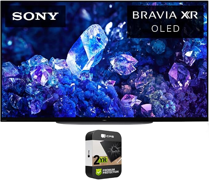 Sony XR48A90K Bravia XR A90K 48 inch 4K HDR OLED Smart TV Bundle with Premium 2 YR CPS Enhanced Protection Pack by Unknown