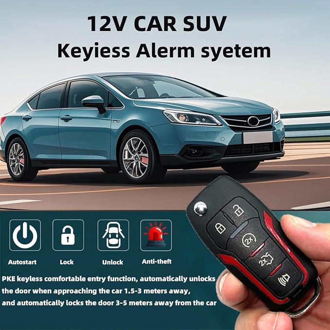 Car Central Locking keyless Entry Button&keyless Entry System - Image 2