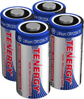 Tenergy 3V CR123A Lithium Battery, High Performance CR123A Cell Batteries PTC by Tenergy