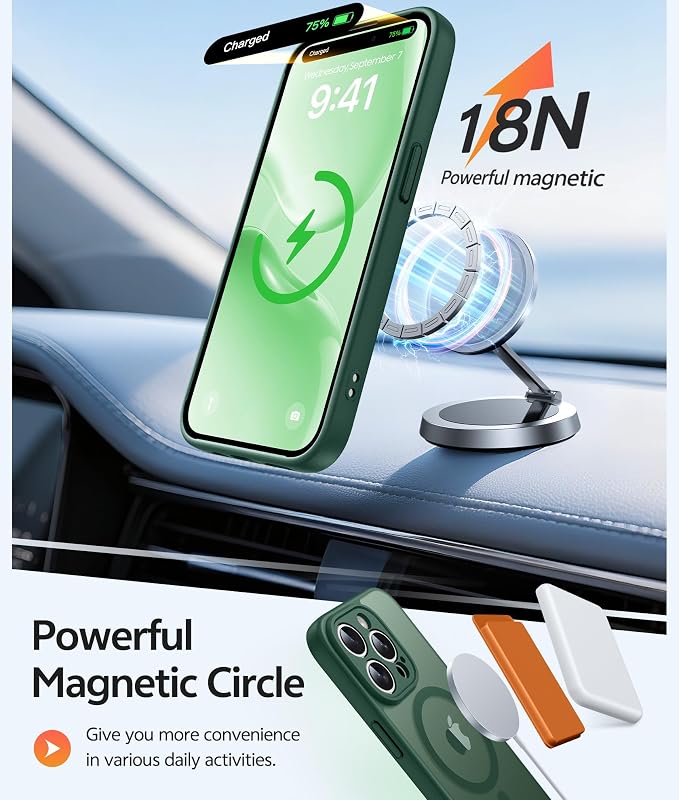 FNTCASE for iPhone 14 Pro Case: Translucent Matte Cases - Image 3