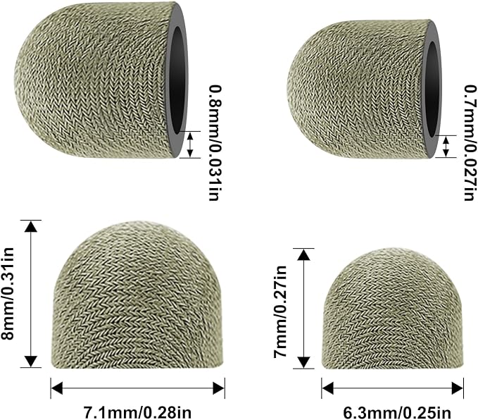 Bopomofo Replacement Fiber Mesh Tips - Image 2