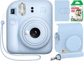 Fujifilm Instax Mini 12 Instant Camera Pastel Blue + Minimate Custom Designed by FUJIFILM