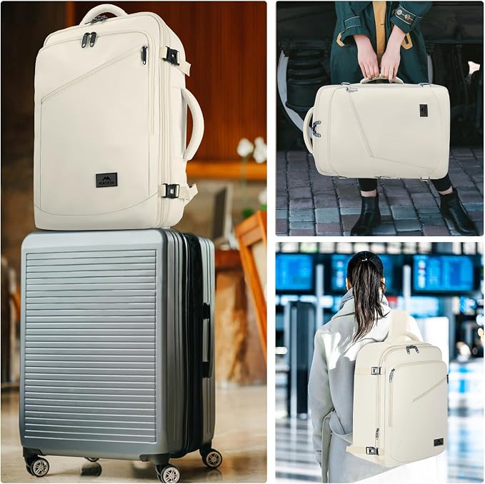 MATEIN Large Travel Backpack Women, Lightweight Carry on Backpack & Hidden - Image 6