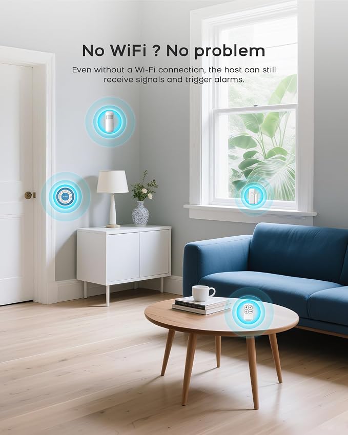 Alarm System for Home Security, Wireless Alarm System 20 Piece Kit - Image 8