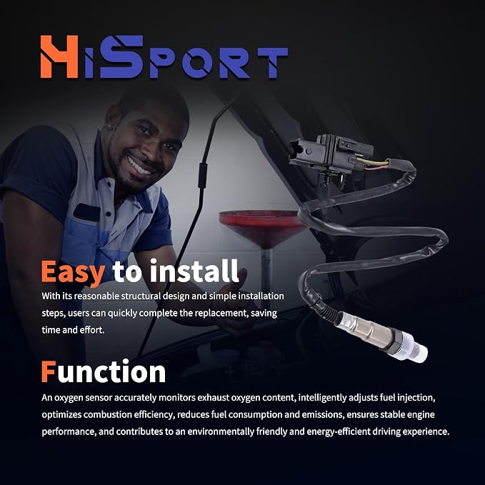 HiSport 0258007206 Oxygen Sensor Upstream - Image 5