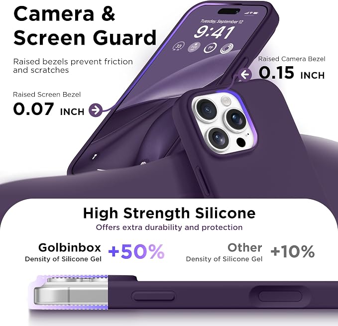 GolbinBox Magnetic for iPhone 16 Pro Max Case, Compatible - Image 5