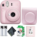 Fujifilm Instax Mini 12 Instant Camera Blossom Pink Bundle by FUJIFILM