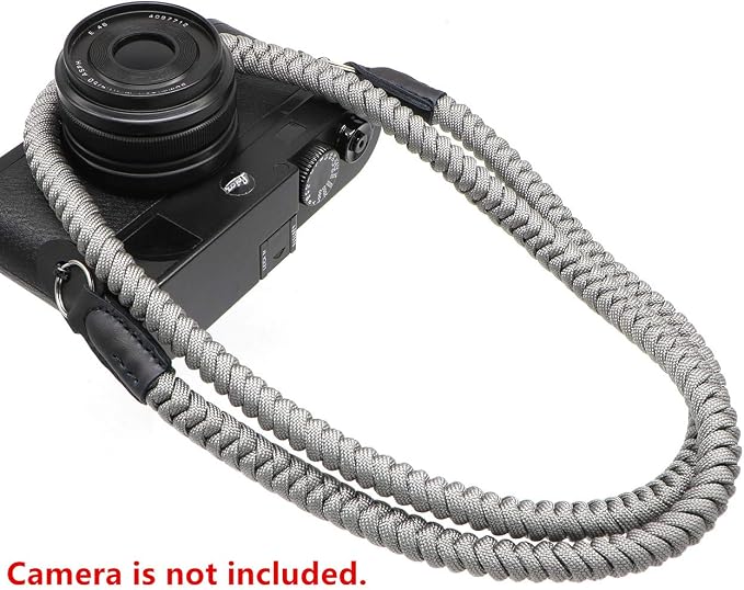 Paracord Woven Camera Neck Shoulder Strap Belt Hand Compatible - Image 4