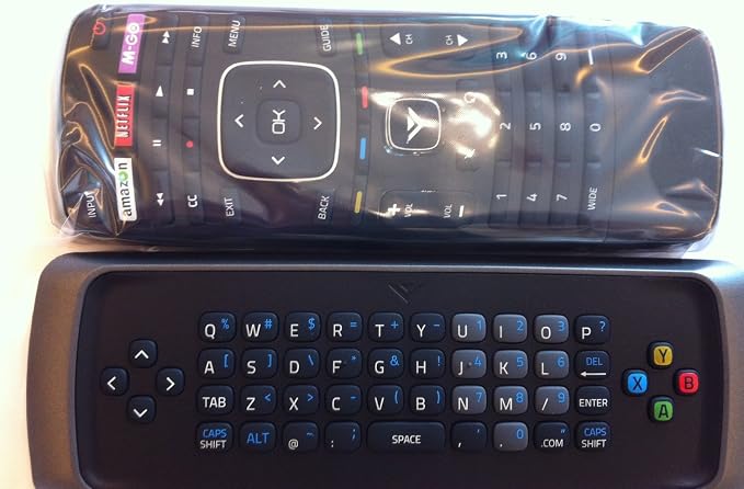 New Smart TV Keyboard Remote XRT302 for VIZIO E420i-A0 E500i-A0 E470I-A0 E502AR TV-30 Days Warranty | E500i-A0 E470I-A0 E502AR TV by VIZIO