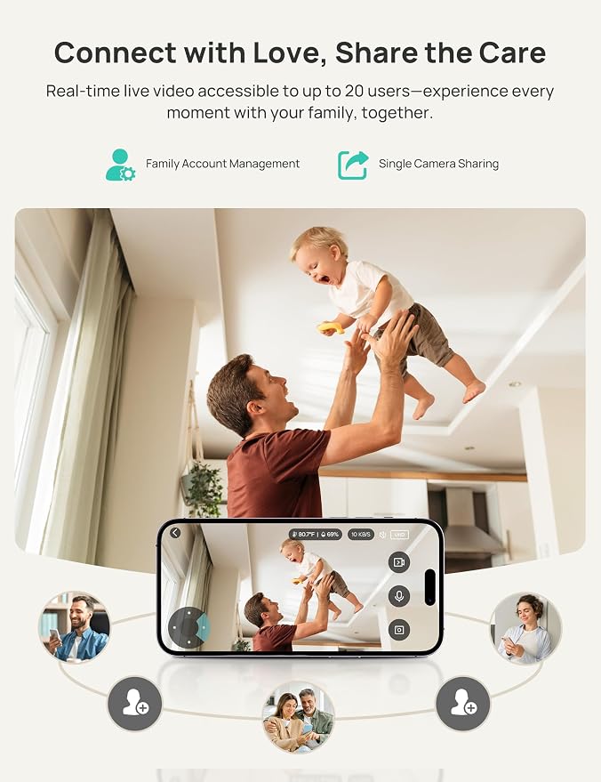 Dr.Care VistaView 5” Smart WiFi Baby Monitor - Image 7