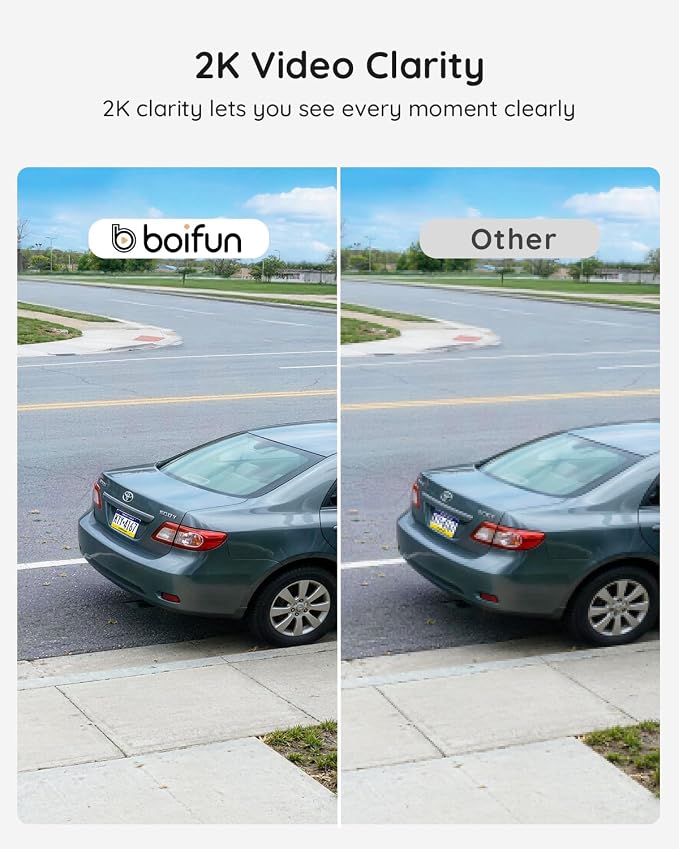BOIFUN Video Doorbell Camera Wireless – No Subscription Required, 2K HD - Image 3