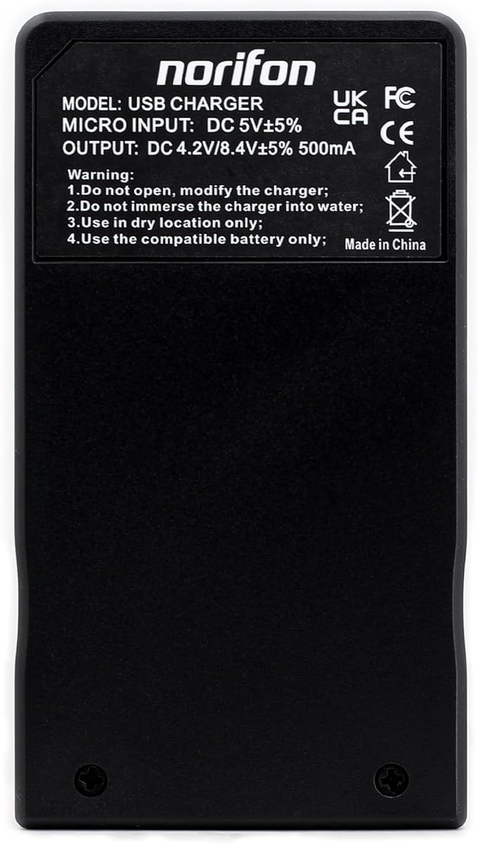 Norifon NP-120 USB Charger for Fujifilm FinePix 603, FinePix F10, FinePix F10 - Image 5