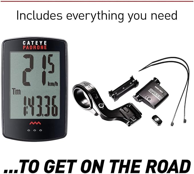 CATEYE Padrone Wireless OF-100 Bike Computer – Oversized Display Cyclocomputer - Image 5