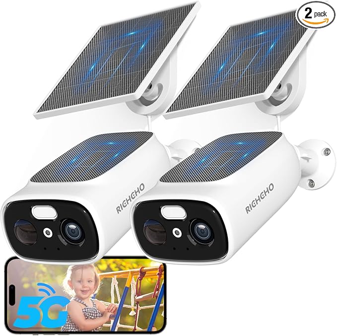 2pc 2.4G/5G WiFi Cameras for Home Security by richcho