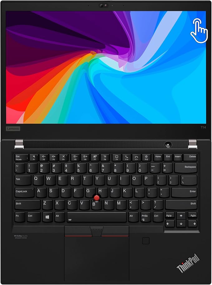 Lenovo Thinkpad T14 Gen 2 14" Touchscreen Laptop, i5 1145G7 2.6Ghz, 16GB DDR4, 256GB NVMe SSD, 1080p Full HD, Thunderbolt 4, HDMI, Webcam, Windows 11 Pro - Black (Renewed) - Image 6