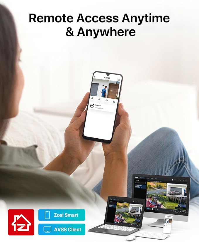 ZOSI 8CH 3K Lite Security Camera System - Image 7