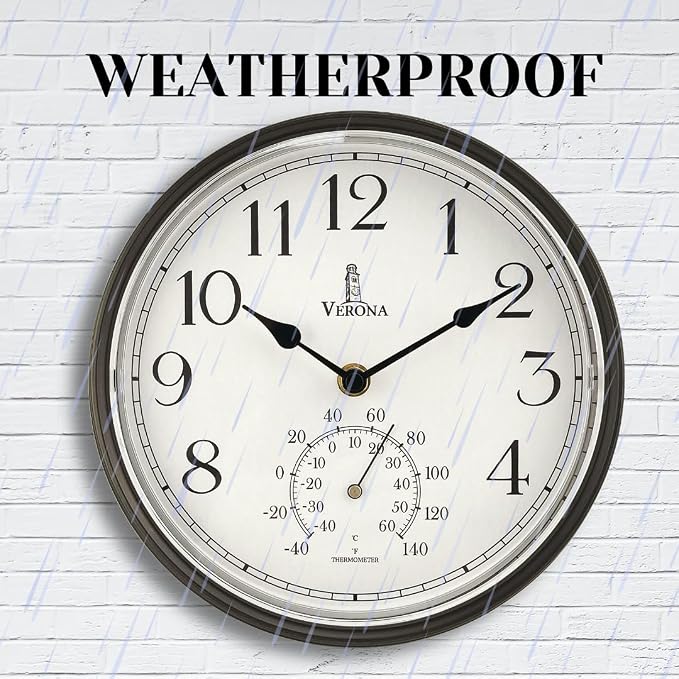 Outdoor Clocks for Patio Waterproof - Image 4