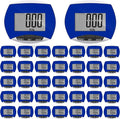 Weewooday Pedometer for Walking Steps and Miles Simple Pedometer Clip on by Weewooday
