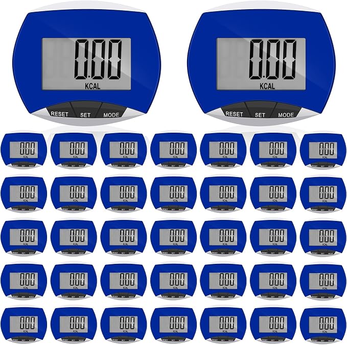 Weewooday Pedometer for Walking Steps and Miles Simple Pedometer Clip on by Weewooday