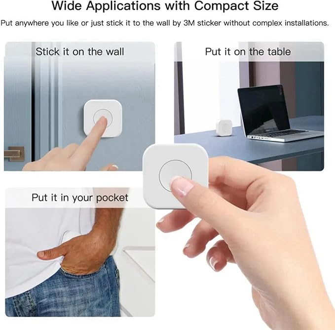 4X Tuya Zigbee Button Smart Scene Switch Intelligent Linkage Wireless Switch - Image 4