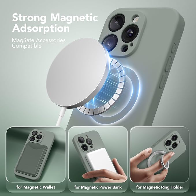 Magnetic for iPhone 15 Pro Case, Compatible - Image 2